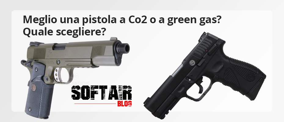 Come funziona una pistola scarrellante a green gas per softair? - Blog  Softair